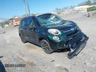 2015 FIAT 500L Urbana Trekking with VIN ZFBCFADHXFZ035105, listed as a IAAI auction lot 41823814 with 79,737 mi miles and . Bid and sale history available at DreamBid. Image 1.