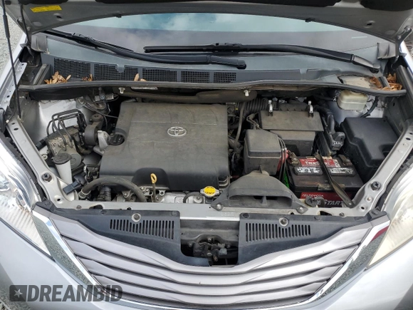 2016 Toyota Sienna XLE with VIN 5TDYK3DC8GS715148, listed as a Copart auction lot 57834045 with 128,769 mi miles and Salvage title. Bid and sale history available at DreamBid. Image 12.