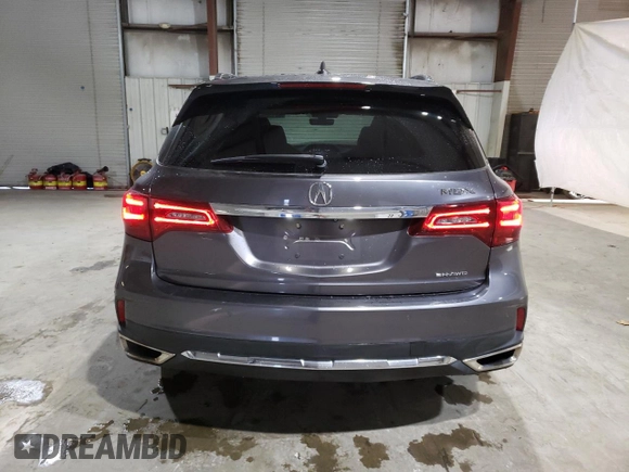 2017 Acura MDX w/Advance Pkg with VIN 5FRYD4H82HB012431, listed as a Copart auction lot 82156564 with 88,397 mi miles and Clean Title. Bid and sale history available at carsss.com. Image 6.