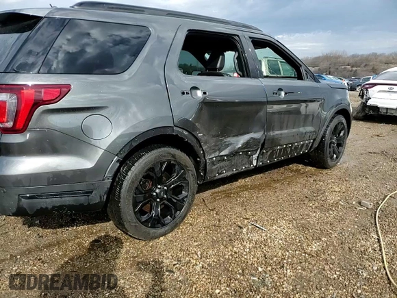 2019 Ford Explorer Sport with VIN 1FM5K8GT4KGB04107, listed as a Copart auction lot 51049395 with 88,800 mi miles and Salvage Title. Bid and sale history available at carsss.com. Image 15.
