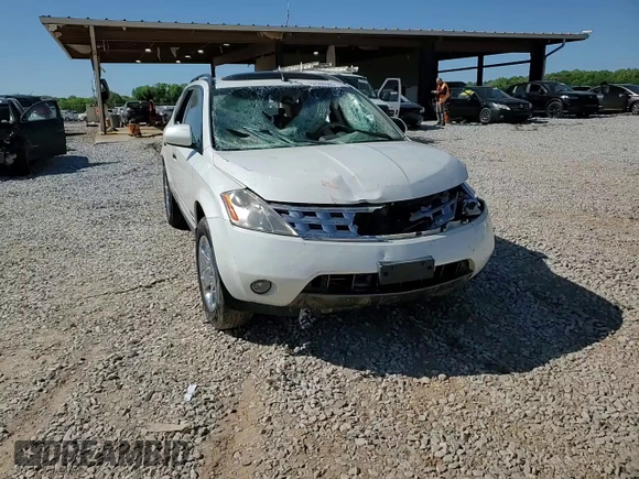 2004 Nissan Murano SL with VIN JN8AZ08T54W210416, listed as a Copart auction lot 52399365 with Not Provided miles and Salvage Title. Bid and sale history available at DreamBid. Image 12.