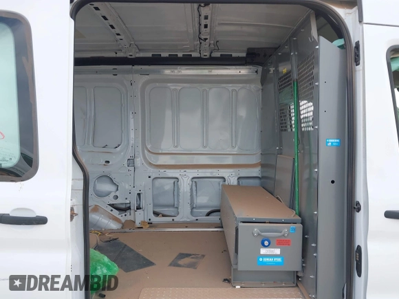 2023 Ford Transit Cargo with VIN 1FTBR2C83PKA71896, listed as a IAAI auction lot 42201228 with 31,427 mi miles and . Bid and sale history available at carsss.com. Image 8.