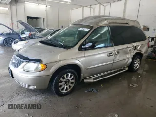 2002 Chrysler Town & Country LX z VIN 2C4GP44302R574578, wystawiony jako Copart lot #58978775 z przebiegiem 201 879 mil mil oraz Szkoda całkowita • Salvage title. Historia ofert i sprzedaży dostępna na DreamBid. Obrazek 1.