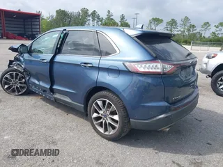 2018 Ford Edge Titanium with VIN 2FMPK4K82JBB35110, listed as a IAAI auction lot 41727507 with 83,644 mi miles. Bid and sale history available at carsss.com. Image 3.