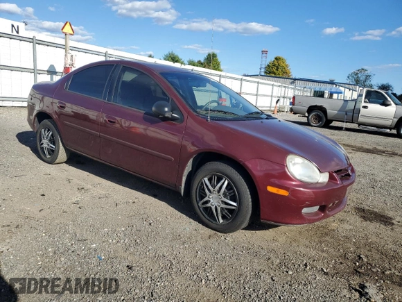 2002 Dodge Neon SE with VIN 1B3ES46C32D598896, listed as a Copart auction lot 74887984 with 93,958 mi miles and Salvage Title. Bid and sale history available at carsss.com. Image 4.