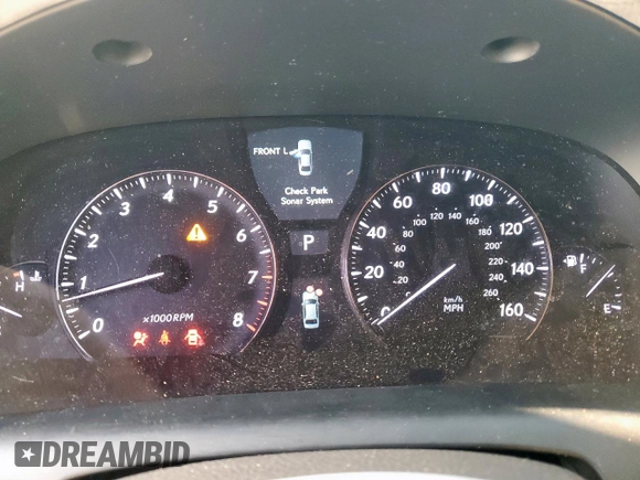 2011 Lexus LS 460 with VIN JTHBL5EF1B5102521, listed as a Copart auction lot 51530065 with Not provided miles and Salvage title. Bid and sale history available at DreamBid. Image 9.