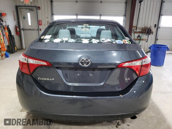 2016 Toyota Corolla L with VIN 2T1BURHE4GC691714, listed as a Copart auction lot 56529485 with 111,553 mi miles and Salvage title. Bid and sale history available at DreamBid. Image 6.