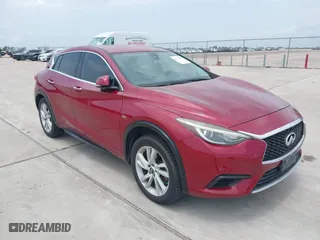 2017 Infiniti QX30 Sport with VIN SJKCH5CP6HA039934, listed as a IAAI auction lot 42136532 with 90,194 mi miles. Bid and sale history available at carsss.com. Image 1.