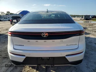 2023 Toyota Crown Platinum with VIN JTDAFAAF9P3001944, listed as a Copart auction lot 77281764 with 8,121 mi miles and Salvage Title. Bid and sale history available at carsss.com. Image 6.