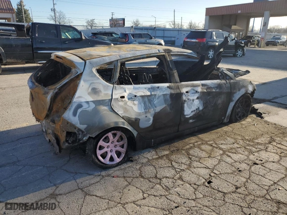 2014 Hyundai Accent GS with VIN KMHCT5AE4EU159272, listed as a Copart auction lot 50543925 with 0 mi miles and Non Repairable. Bid and sale history available at carsss.com. Image 3.