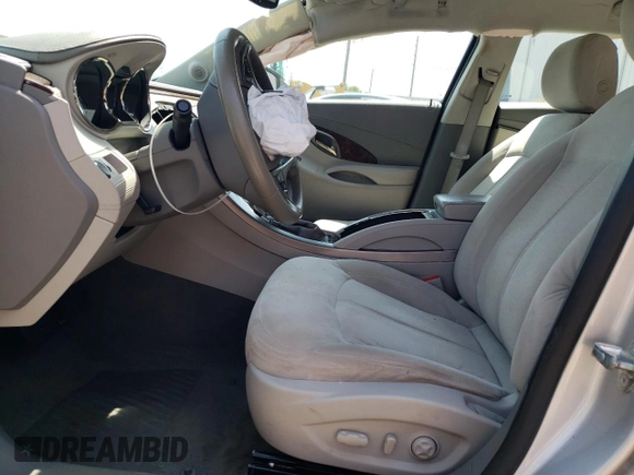 2010 Buick LaCrosse CX with VIN 1G4GB5EG5AF159585, listed as a Copart auction lot 57473395 with Not provided miles and Salvage title. Bid and sale history available at DreamBid. Image 7.