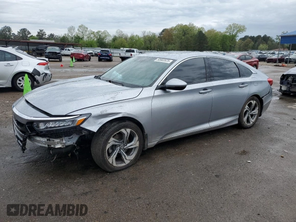 2019 Honda Accord EX-L with VIN 1HGCV1F55KA098027, listed as a Copart auction lot 50903525 with 61,514 mi miles and Salvage title. Bid and sale history available at DreamBid. Image 1.