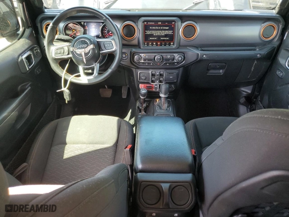 2022 Jeep Gladiator Mojave with VIN 1C6JJTEG4NL150571, listed as a Copart auction lot 54218865 with 26,747 mi miles and Salvage Title. Bid and sale history available at carsss.com. Image 8.