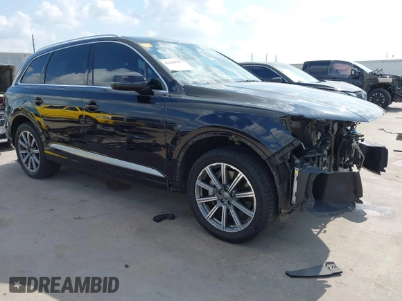 2017 Audi Q7 Premium Plus with VIN WA1LAAF75HD047186, listed as a IAAI auction lot 42280297 with 85,492 mi miles and . Bid and sale history available at DreamBid. Image 1.