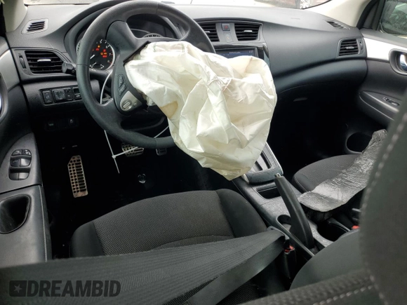 2019 Nissan Sentra S with VIN 3N1AB7AP4KY413893, listed as a Copart auction lot 85061964 with 93,833 mi miles and Non Repairable. Bid and sale history available at DreamBid. Image 8.