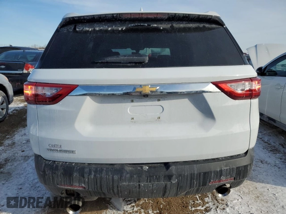 2021 Chevrolet Traverse LS with VIN 1GNERFKW4MJ173771, listed as a Copart auction lot 45528905 with 42,808 mi miles and Salvage Title. Bid and sale history available at carsss.com. Image 6.