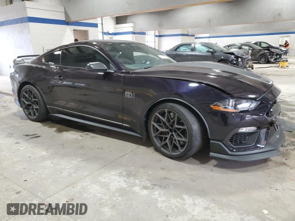 2022 Ford Mustang Mach 1 с VIN 1FA6P8R06N5551850, выставлен на аукционе Copart как лот 82197174 с пробегом 13 294 миль миль и Списание • Salvage title. История ставок и продаж доступна на DreamBid. Изображение 4.