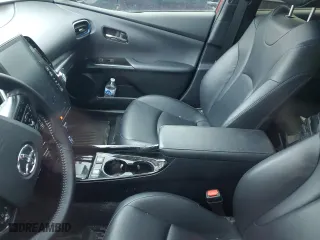 2022 Toyota Prius L Eco with VIN JTDKAMFU7N3158283, listed as a Copart auction lot 45386045 with 0 mi miles and Salvage Title. Bid and sale history available at carsss.com. Image 8.
