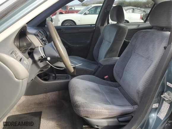 2000 Honda Civic VP with VIN 2HGEJ6617YH545899, listed as a Copart auction lot 86648614 with 212,551 mi miles and Salvage Title. Bid and sale history available at carsss.com. Image 7.
