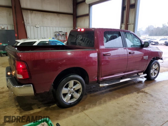 2019 Ram 1500 Classic Lone Star with VIN 1C6RR6LT4KS525941, listed as a Copart auction lot 43277875 with 59,586 mi miles and Salvage Title. Bid and sale history available at carsss.com. Image 3.