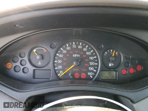 2004 Ford Focus SE with VIN 1FAFP34304W165468, listed as a Copart auction lot 45719985 with 208,259 mi miles and Salvage title. Bid and sale history available at DreamBid. Image 9.