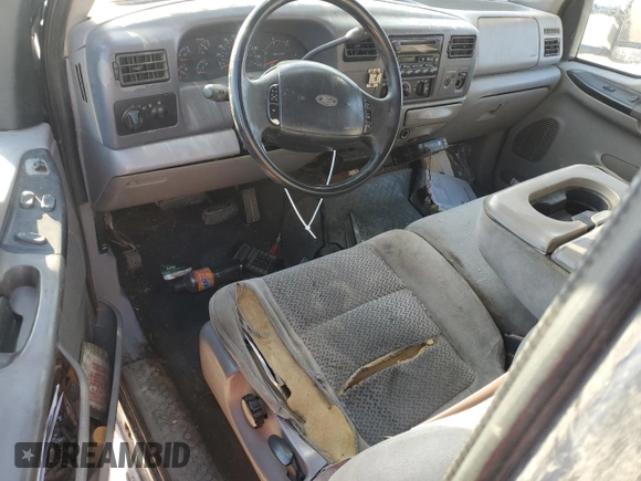 2001 Ford F-350 XL with VIN 1FTSX31F41EC49298, listed as a Copart auction lot 41764345 with 502,614 mi miles and Salvage Title. Bid and sale history available at DreamBid. Image 8.