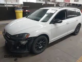 2016 Volkswagen Golf SportWagen TSI S with VIN 3VWC17AU3GM519925, listed as a IAAI auction lot 41891858 with 109,775 mi miles. Bid and sale history available at carsss.com. Image 2.