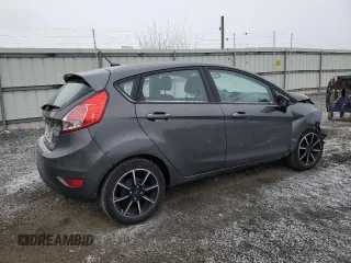 2018 Ford Fiesta SE with VIN 3FADP4EJ9JM123063, listed as a Copart auction lot 46088195 with 48,376 mi miles and Salvage Title. Bid and sale history available at carsss.com. Image 3.