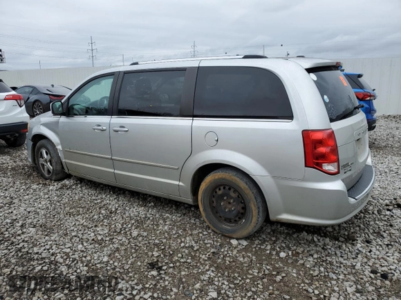 2011 Dodge Grand Caravan Crew with VIN 2D4RN5DG6BR693469, listed as a Copart auction lot 50952085 with 209,501 mi miles and Clean Title. Bid and sale history available at DreamBid. Image 2.