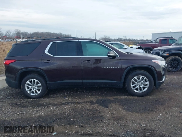 2021 Chevrolet Traverse LT Cloth with VIN 1GNEVGKW2MJ134615, listed as a IAAI auction lot 41667174 with 52,717 mi miles. Bid and sale history available at carsss.com. Image 13.