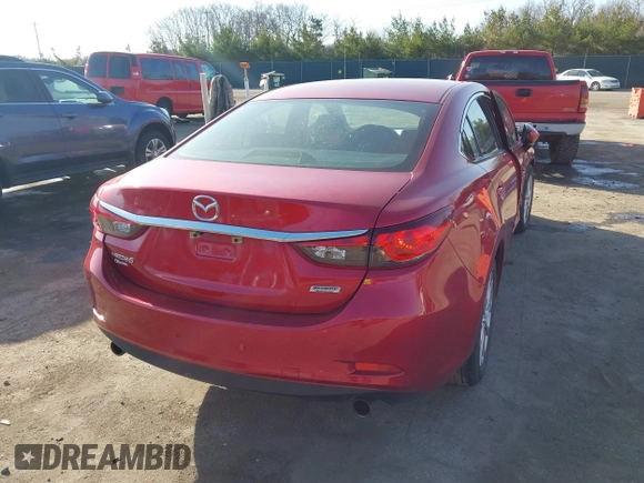 2015 Mazda 6 i Sport with VIN JM1GJ1U57F1193936, listed as a IAAI auction lot 41816593 with 147,751 mi miles. Bid and sale history available at carsss.com. Image 4.