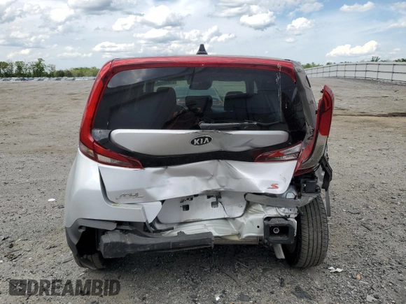 2020 Kia Soul S with VIN KNDJ23AU8L7000826, listed as a Copart auction lot 51899465 with 17,761 mi miles and Salvage Title. Bid and sale history available at DreamBid. Image 6.