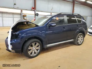 2013 Mitsubishi Outlander SE with VIN JA4JT3AW3DU025113, listed as a Copart auction lot 42416825 with 0 mi miles and Salvage Title. Bid and sale history available at carsss.com. Image 1.
