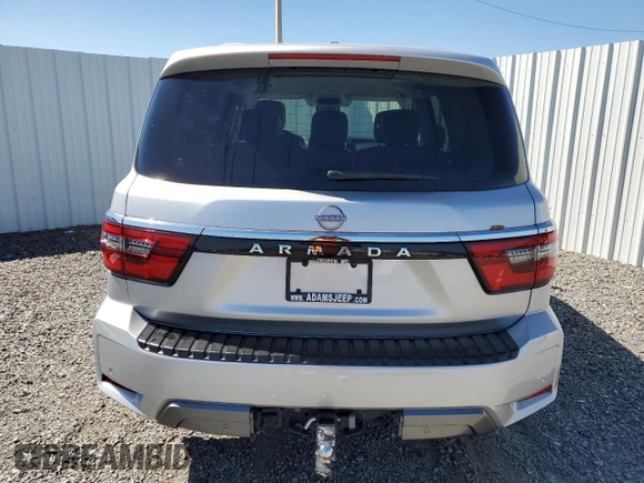 2021 Nissan Armada SV with VIN JN8AY2AC4M9146554, listed as a Copart auction lot 46676665 with 78,093 mi miles and Clean Title. Bid and sale history available at carsss.com. Image 6.