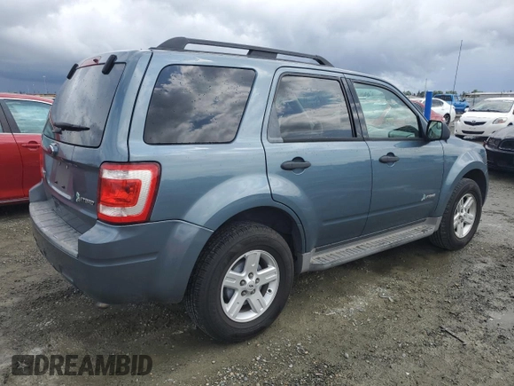 2011 Ford Escape Hybrid z VIN 1FMCU4K34BKC63661, wystawiony jako Copart lot #50991195 z przebiegiem 109 791 mil mil oraz Szkoda całkowita • Salvage title. Historia ofert i sprzedaży dostępna na DreamBid. Obrazek 3.