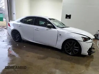 2018 Lexus IS with VIN JTHC81D2XJ5033176, listed as a Copart auction lot 47436975 with 53,219 mi miles and Clean Title. Bid and sale history available at carsss.com. Image 4.