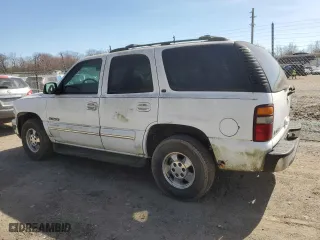 2001 Chevrolet Tahoe LS with VIN 1GNEK13T61R136424, listed as a Copart auction lot 49665925 with 43,063 mi miles and Clean Title. Bid and sale history available at carsss.com. Image 2.