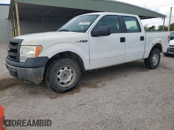 2014 Ford F-150 XL with VIN 1FTFW1CF0EKE92748, listed as a Copart auction lot 54542665 with 76,717 mi miles and Clean Title. Bid and sale history available at DreamBid. Image 1.