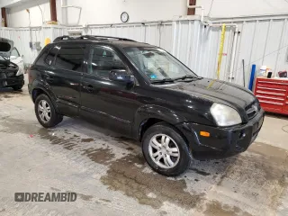 2006 Hyundai Tucson GLS with VIN KM8JN72D36U265359, listed as a Copart auction lot 80729834 with 146,626 mi miles and Clean Title. Bid and sale history available at carsss.com. Image 4.