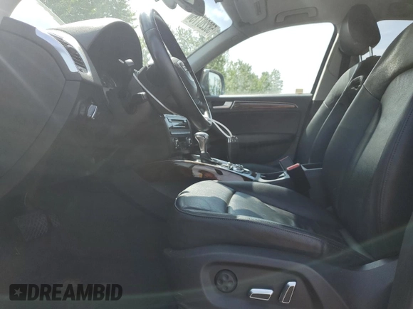 2013 Audi Q5 Premium Plus with VIN WA1DGAFP6DA065811, listed as a Copart auction lot 58220775 with 124,898 mi miles and Clean title. Bid and sale history available at DreamBid. Image 7.