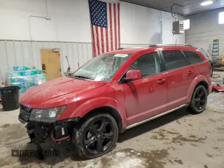 2018 Dodge Journey Crossroad with VIN 3C4PDDGG8JT533442, listed as a Copart auction lot 45895805 with 36,361 mi miles and Salvage Title. Bid and sale history available at carsss.com. Image 1.
