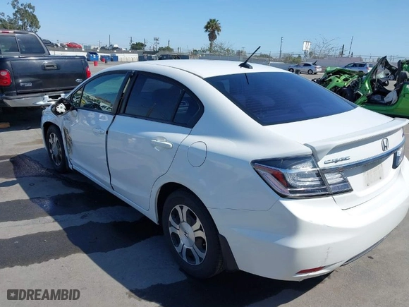 2013 Honda Civic Hybrid with VIN 19XFB4F39DE201955, listed as a IAAI auction lot 41980511 with 169,923 mi miles. Bid and sale history available at carsss.com. Image 3.