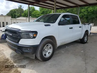 2023 Ram 1500 Tradesman with VIN 1C6RRFGG5PN615232, listed as a Copart auction lot 54852245 with 65,912 mi miles and Clean title. Bid and sale history available at DreamBid. Image 1.