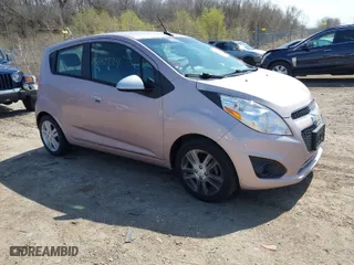 2013 Chevrolet Spark LT with VIN KL8CD6S94DC548211, listed as a IAAI auction lot 42041288 with 155,155 mi miles. Bid and sale history available at carsss.com. Image 1.