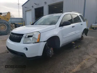 2008 Chevrolet Equinox LS with VIN 2CNDL13F186047793, listed as a Copart auction lot 39382394 with 172,364 mi miles and Salvage Title. Bid and sale history available at carsss.com. Image 1.