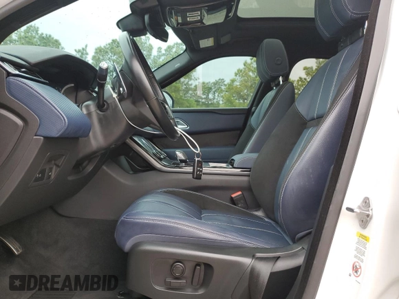 2022 Land Rover Range Rover Velar R-Dynamic S with VIN SALYT2EX5NA344154, listed as a Copart auction lot 50942085 with 25,676 mi miles and Salvage Title. Bid and sale history available at DreamBid. Image 7.