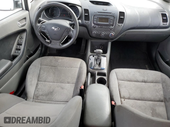 2017 Kia Forte LX with VIN 3KPFK4A72HE093744, listed as a Copart auction lot 43450485 with 100,719 mi miles and Salvage Title. Bid and sale history available at carsss.com. Image 8.