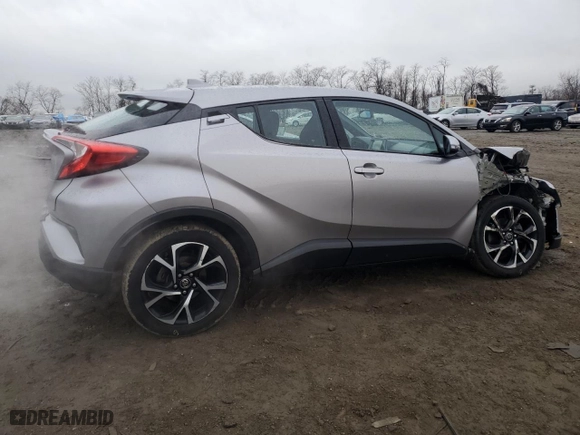 2018 Toyota C-HR XLE with VIN NMTKHMBX9JR033143, listed as a Copart auction lot 43194705 with 245,288 mi miles and Salvage Title. Bid and sale history available at carsss.com. Image 3.