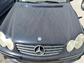 2005 Mercedes-Benz CLK 500 with VIN WDBTK75G65T040674, listed as a Copart auction lot 76109314 with Not Provided miles and Salvage Title. Bid and sale history available at DreamBid. Image 11.