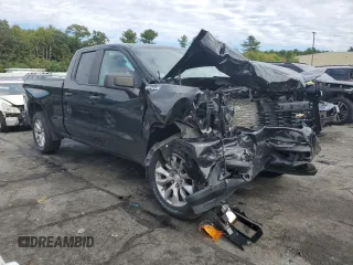 2019 Chevrolet Silverado 1500 Custom with VIN 1GCRYBEH2KZ401848, listed as a Copart auction lot 72706374 with Not Provided miles and Salvage Title. Bid and sale history available at DreamBid. Image 4.